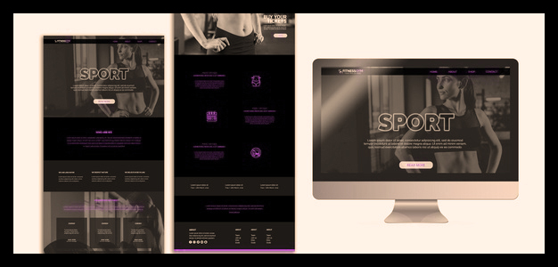 The concept of UX UI design and Graphic design