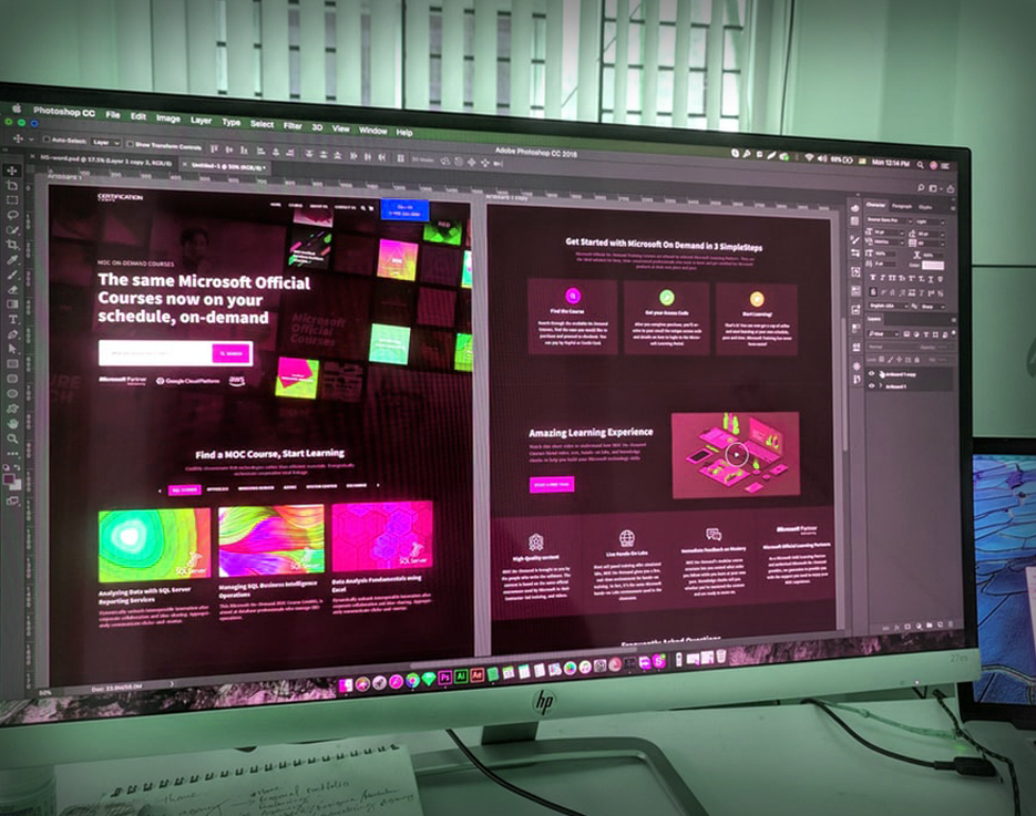 Visual depiction of the function of graphic design