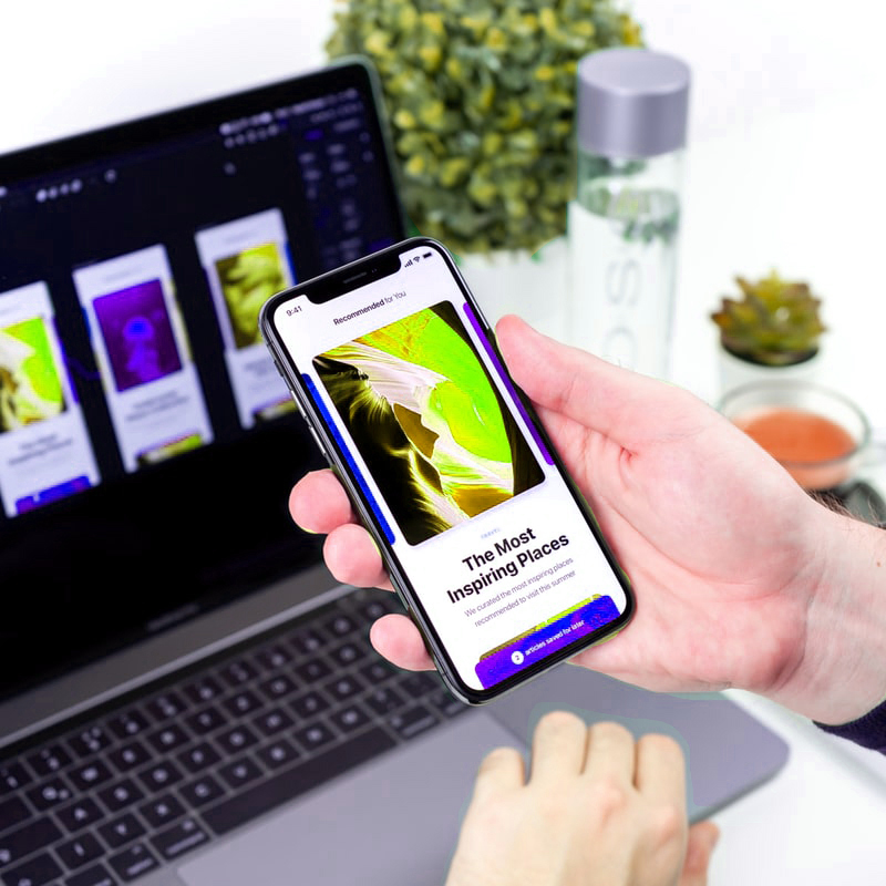 Where are the graphic designers working