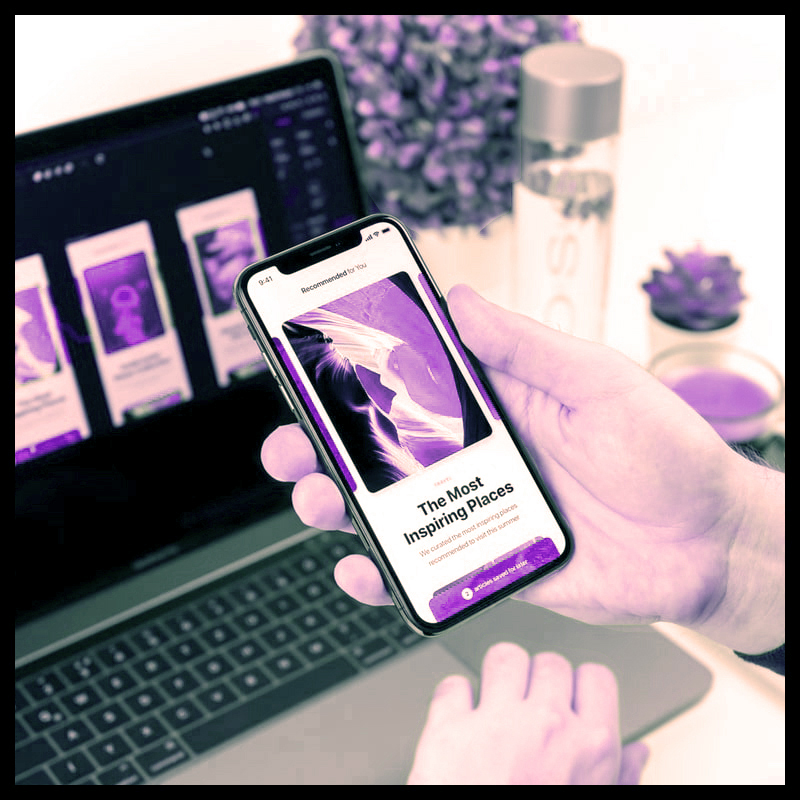 Wireframing, preparation, prototyping, production and testing