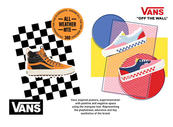 Working in graphic design depends on an aesthetic eye