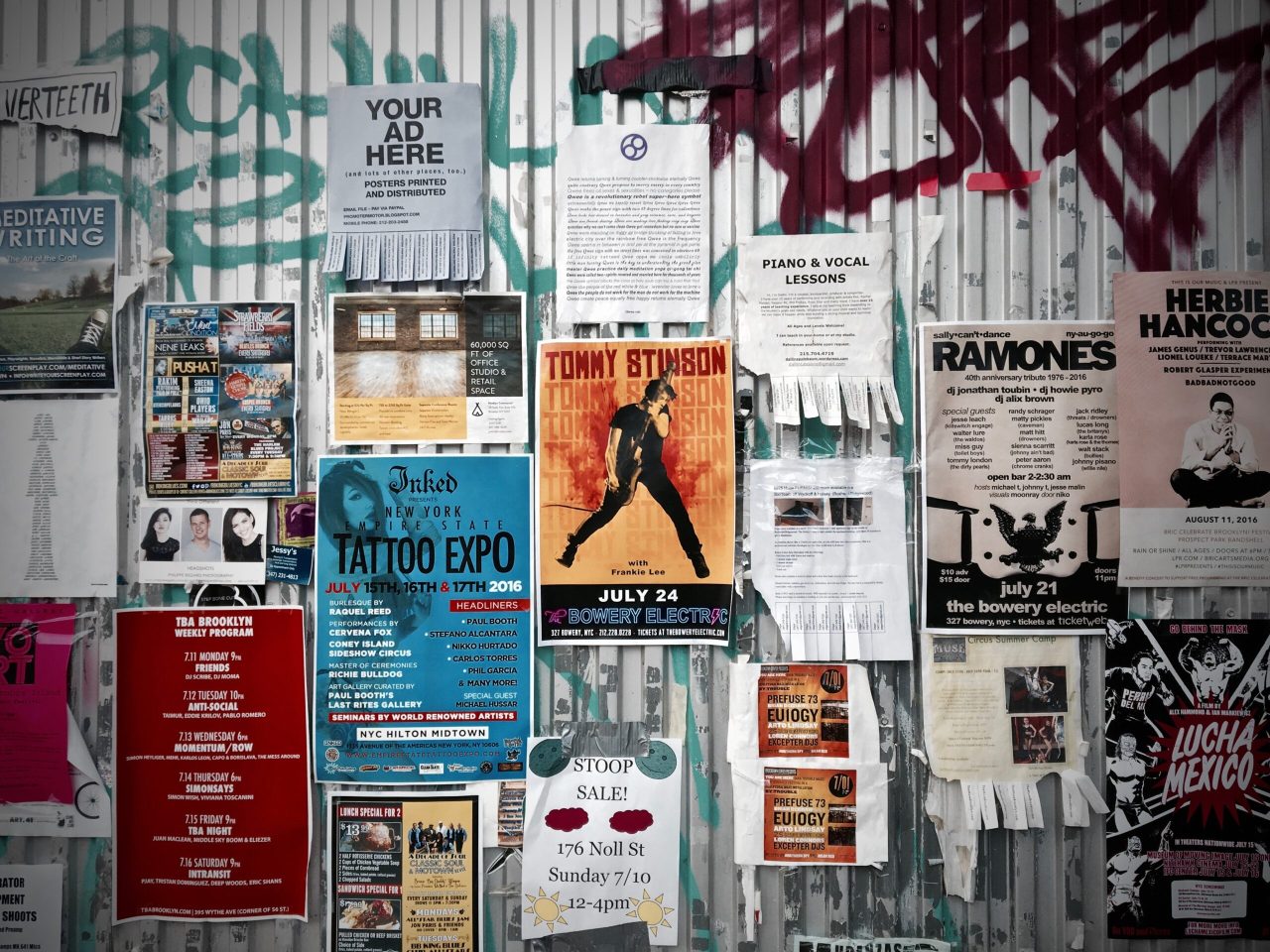 Simple poster design tutorial with Adobe Photoshop - Blue Sky Graphics